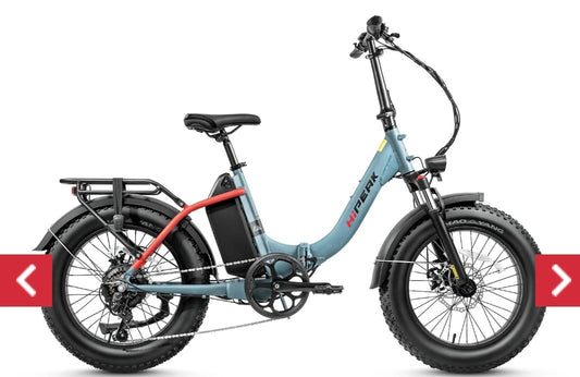 At MALL # 3 - Folding E Bike With Free Custom Power Level Setting For Seniors Top Speed 25mph. LOWER SPEED CAN BE PROGRAMMED