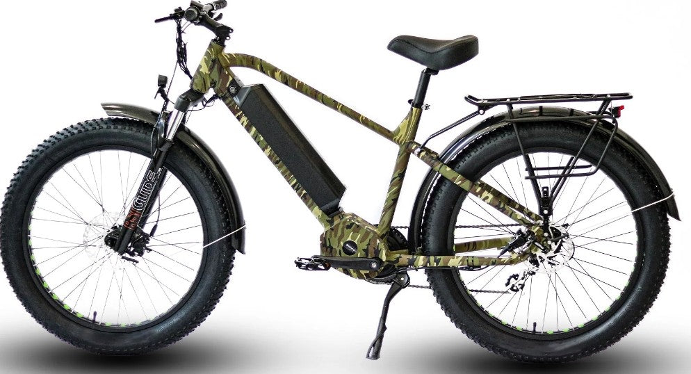 At MALL # 4 - FAT-HD/HUNTER X7 Free Extra Battery 1000watt Bafang Mid-Drive Motor & 30 mph Top Speed & LOWER SPEED CAN BE PROGRAMMED